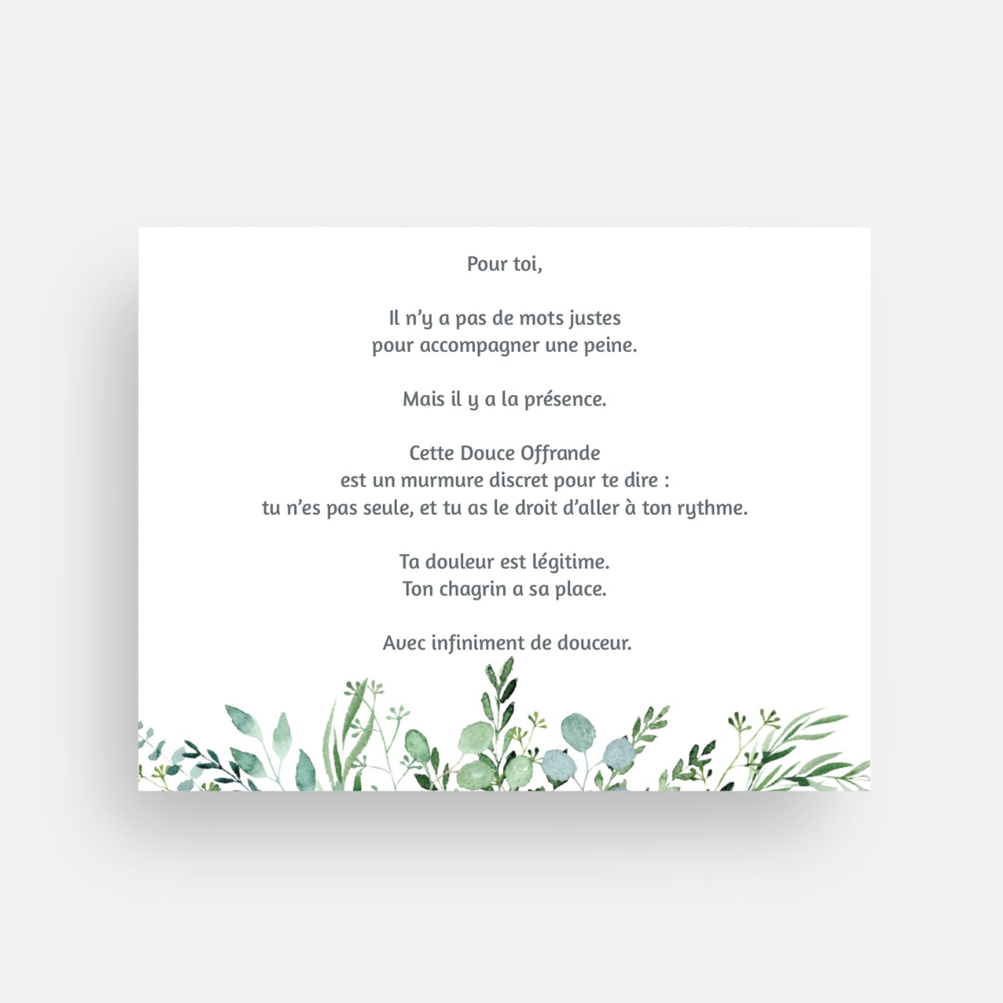 🤍 Soutien – Accompagner avec douceur et respect