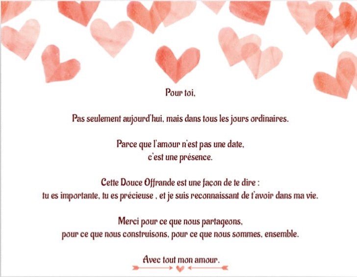❤️ Amour – Dire je t’aime avec profondeur